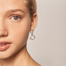 Load image into Gallery viewer, Letter D earrings