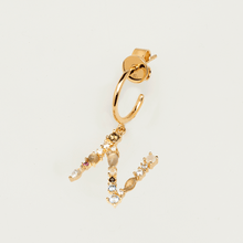 Load image into Gallery viewer, Letter N earrings