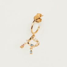 Load image into Gallery viewer, Letter R earrings