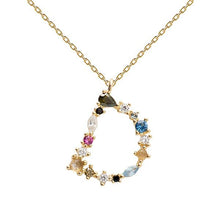 Load image into Gallery viewer, Letter D necklace