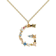 Load image into Gallery viewer, Letter G necklace