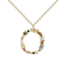 Load image into Gallery viewer, Letter O necklace