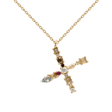 Load image into Gallery viewer, Letters Gold Necklaces
