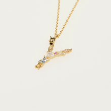 Load image into Gallery viewer, Letter Y necklace