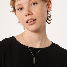 Load image into Gallery viewer, Flame Silver Necklace
