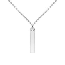 Load image into Gallery viewer, Flame Silver Necklace
