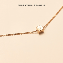 Load image into Gallery viewer, Dice Gold Necklace
