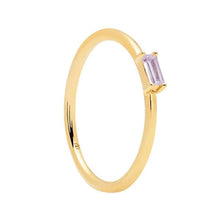 Load image into Gallery viewer, Purple Amani Gold Ring
