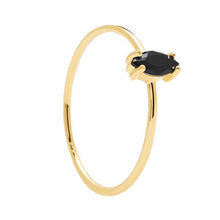 Load image into Gallery viewer, Black India Gold Ring
