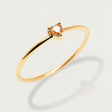 Load image into Gallery viewer, Champagne Heart Ring Gold
