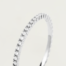 Load image into Gallery viewer, White Essential Ring Silver
