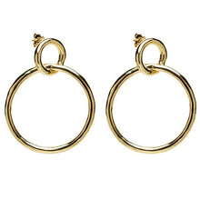Load image into Gallery viewer, Valentina gold earrings
