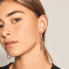 Load image into Gallery viewer, Muze gold earrings
