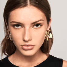 Load image into Gallery viewer, Nomad Gold Earrings
