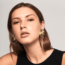 Load image into Gallery viewer, Nomad Gold Earrings
