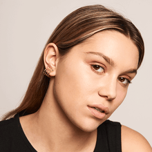 Load image into Gallery viewer, Aqua Gold Earrings
