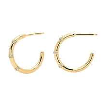Load image into Gallery viewer, Horizon Gold Earrings
