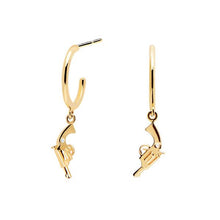 Load image into Gallery viewer, Bang Bang Gold Earrings
