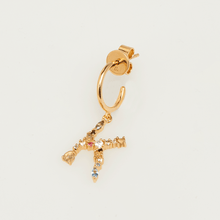 Load image into Gallery viewer, Letter K earrings
