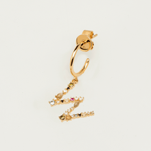 Load image into Gallery viewer, Letter W earrings
