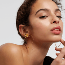 Load image into Gallery viewer, Blossom Gold Earrings
