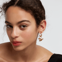 Load image into Gallery viewer, Ivy Gold Earrings
