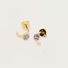 Load image into Gallery viewer, Lavender Lis Earrings
