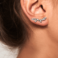 Load image into Gallery viewer, Safari silver earrings
