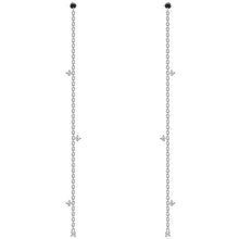 Load image into Gallery viewer, Fierce silver earrings
