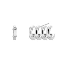 Load image into Gallery viewer, Giselle Silver Earrings
