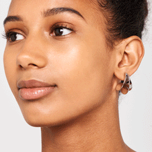 Load image into Gallery viewer, Eclipse Silver Earrings
