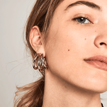 Load image into Gallery viewer, True rose gold earrings
