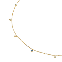 Load image into Gallery viewer, Navy Gold Necklace
