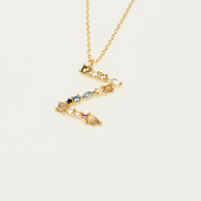 Load image into Gallery viewer, Letter Z necklace
