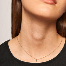 Load image into Gallery viewer, Olive Solitary Necklace Gold
