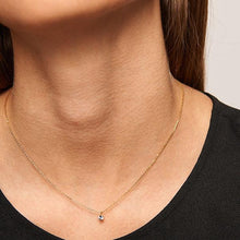 Load image into Gallery viewer, Celeste Solitary Necklace Gold
