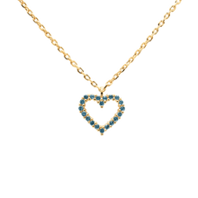 Load image into Gallery viewer, Celeste Heart Necklace Gold
