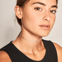 Load image into Gallery viewer, Mirage silver necklace
