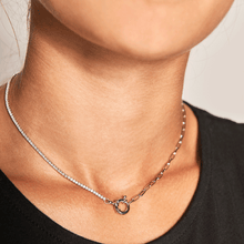 Load image into Gallery viewer, Mirage silver necklace
