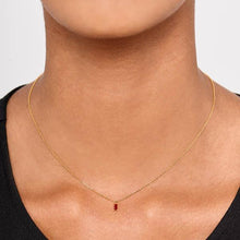 Load image into Gallery viewer, Cherry Asana Gold Necklace
