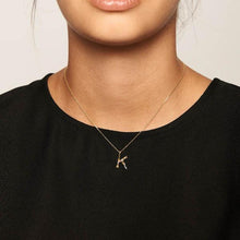 Load image into Gallery viewer, Letter K necklace
