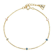 Load image into Gallery viewer, Navy Gold Bracelet
