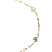Load image into Gallery viewer, Navy Gold Bracelet
