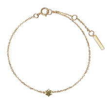 Load image into Gallery viewer, Olive Solitary Bracelet Gold
