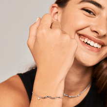 Load image into Gallery viewer, Haru silver bracelet
