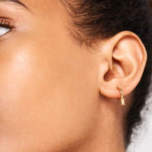 Load image into Gallery viewer, Peach Alia Gold Earrings
